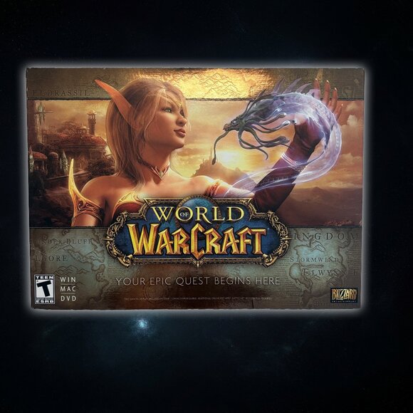 World Of Warcraft Your Epic Quest Begins Here Video Game With Box - Picture 1 of 5